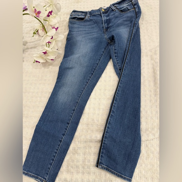 FRAME Le High Skinny Jeans with Piping, size 30 - EUC! - Picture 8 of 10